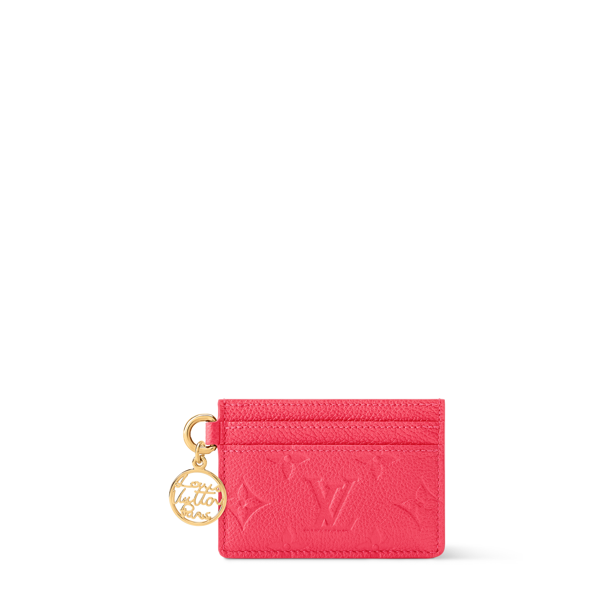 LV Charms Card Holder Monogram Empreinte Leather - Women - Small